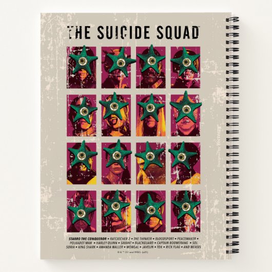 The Suicide Squad | Starro Squad Edition ノートブック (裏面)