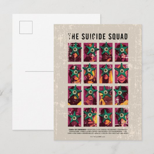 The Suicide Squad | Starro Squad Edition ポストカード (正面/裏面)