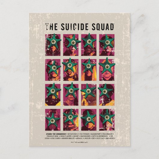 The Suicide Squad | Starro Squad Edition ポストカード (正面)