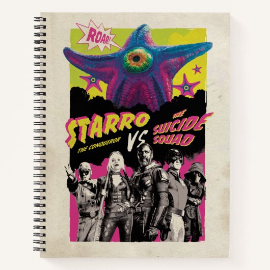 The Suicide Squad | Starro Vs The Suicide Squad ノートブック (正面)