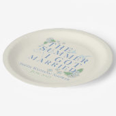 The Summer I -得 Coastal 結婚's ペーパープレート (アングル)