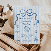 The Summer I turned 12 Birthday Invitation 招待状