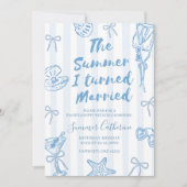 The Summer I turned married bachelorette weekend i 招待状 (正面)