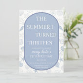 The Summer I Turned Pretty Birthday Invitation 招待状 (スタンド正面)
