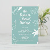 The Summer I Turned Sixteen 16th Birthday Party 招待状 (スタンド正面)