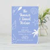 The Summer I Turned Sixteen 16th Birthday Party 招待状 (スタンド正面)