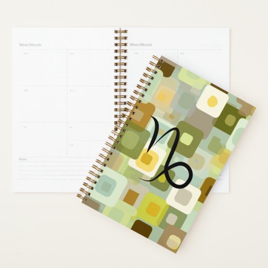 🐐 The Summit Seeker Notebook: Geometric Ambition プランナー手帳 (ディスプレー)