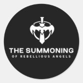 THE SUMMONING OF REBELLIOUS ANGELS  ラウンドシール (正面)