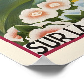 The Sun All Year Round Côte d'Azur French Riviera ポスター (角)