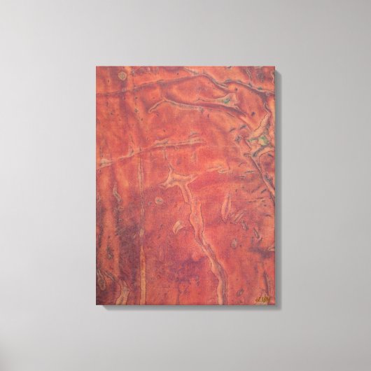 The Sun II Stretched Canvas Print キャンバスプリント (正面)