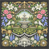 The Sun King Versailles Inspired Garden  シール (正面)