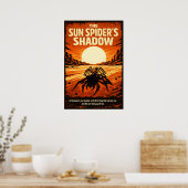 The Sun Spider’s Shadow Desert Art ポスター (キッチン)