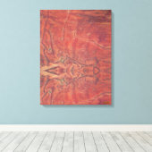 The Sun Stretched Canvas Print キャンバスプリント (インサイチュ (ウッドフロア))