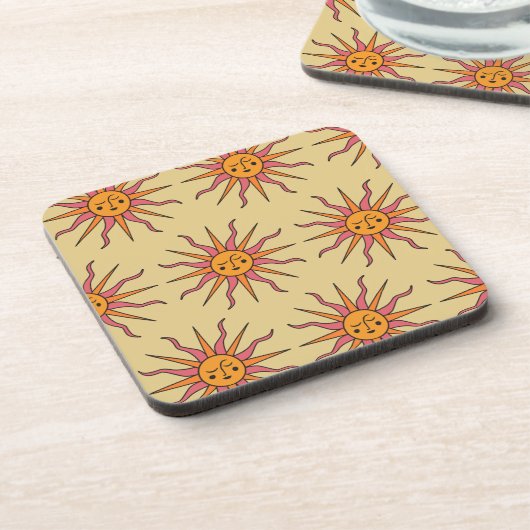 The Sun - Tarot コースター (左側)