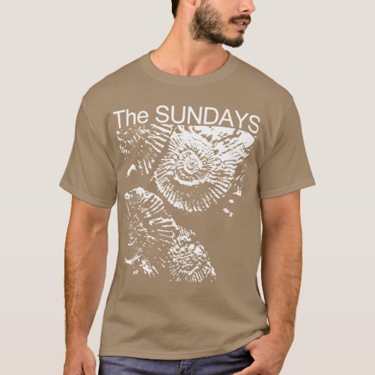 The Sundays dream pop Tシャツ (正面)