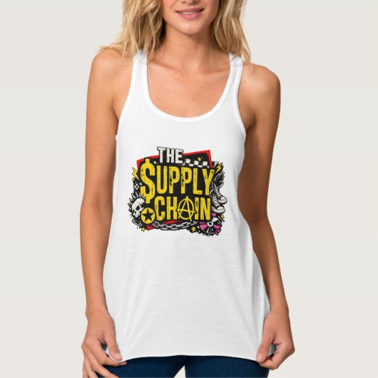THE SUPPLY CHAIN 2026 logo design タンクトップ (正面)