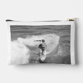 The Surf Times Newspaper She Owns The Waves アクセサリーポーチ (裏面)