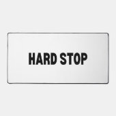 The Surface of Finality | Hard Stop Command  デスクマット (正面)