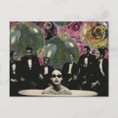 The Surreal Bathtub Viewers Collage ポストカード (正面)