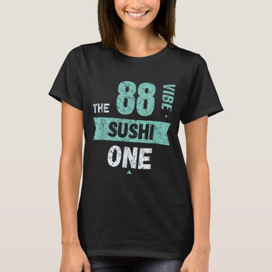 The Sushi One _ Matching Family Couple Friends – V Tシャツ (正面)