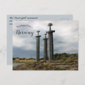 The Sverd I Fjell Monument Norway ポストカード (正面/裏面)