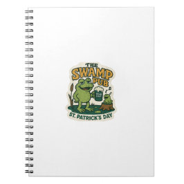 The Swamp Pub Frog St.Patrick's Day ノートブック