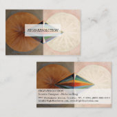 The Swan, Group IX, No.12 by Hilma af Klint 名刺 (正面/裏面)