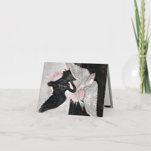 The Swan, Group IX, No.2 by Hilma af Klint カード (正面)