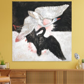 The Swan, Group IX, No.2 by Hilma af Klint キャンバスプリント (インサイチュ (リビング))