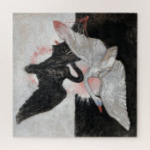 The Swan, Group IX, No.2 by Hilma af Klint ジグソーパズル (横)