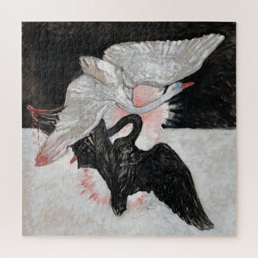 The Swan, Group IX, No.2 by Hilma af Klint ジグソーパズル (縦)