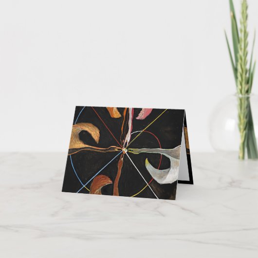 The Swan, Group IX, No.7 by Hilma af Klint カード (正面)