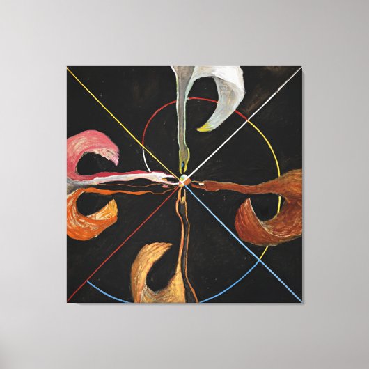 The Swan, Group IX, No.7 by Hilma af Klint キャンバスプリント (正面)