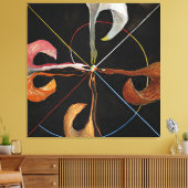 The Swan, Group IX, No.7 by Hilma af Klint キャンバスプリント (インサイチュ (リビング))