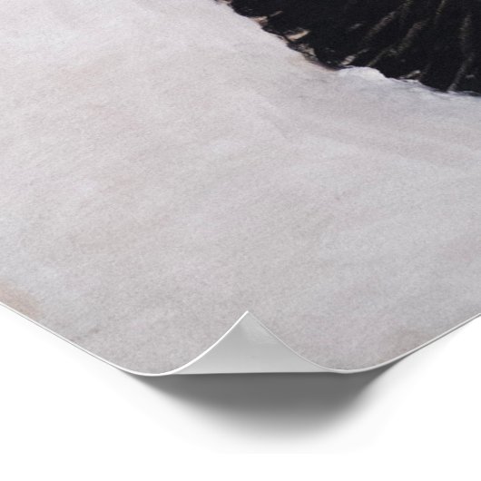 The Swan No.1, Group IX SUW, Hilma af Klint ポスター (角)