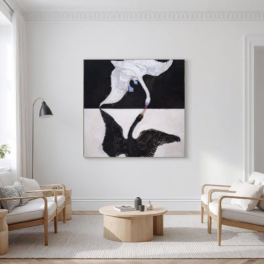 The Swan No.1, Group IX SUW, Hilma af Klint ポスター