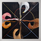 The Swan No. 7, Hilma af Klint ポスター (正面)