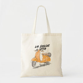 THE SWEET LIFE MOTORCYCLE  Tote Bag トートバッグ