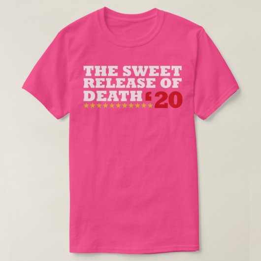 The Sweet Release おもしろい Election Campaign S Tシャツ (デザイン正面)