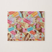 The Sweet Retreat | Retro Ice Cream Parlor ジグソーパズル (横)