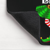 The Sy Elf Xmas Funny Christmas Matching Family Pa マウスパッド (コーナー)