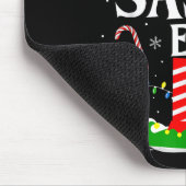 The Sy Elf Xmas Funny Matching Family Group Christ マウスパッド (コーナー)