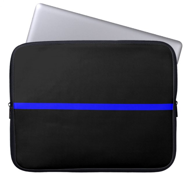 The Symbolic Thin Blue Line Statement ラップトップスリーブ (正面)