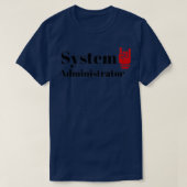 The System Administrator 1 Tシャツ (デザイン正面)