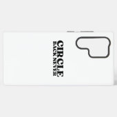 The System Firewall | Circle Back Never Samsung Galaxyケース (裏面横)