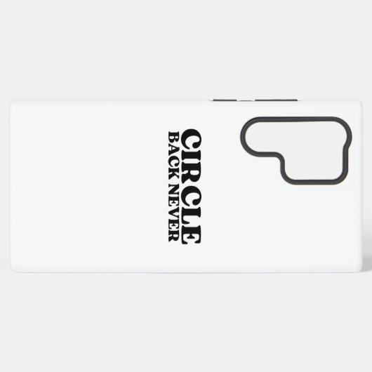 The System Firewall | Circle Back Never Samsung Galaxyケース (裏面横)