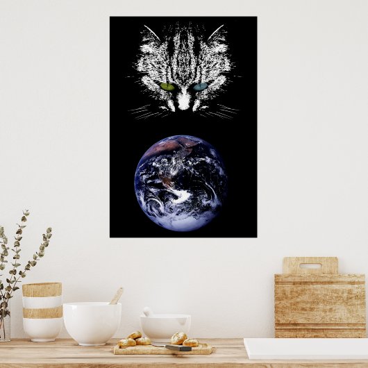 The Tabby Cat - Master of the Universe Poster ポスター (キッチン)