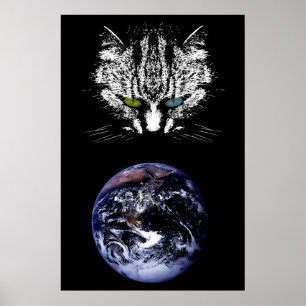 The Tabby Cat - Master of the Universe Poster ポスター
