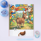 The tail on the donkey party bag game sheet チラシ (シングル)