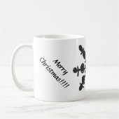 The Taste of Christmas in Every Sip コーヒーマグカップ (左)